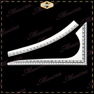 2pcs Mini PVC Scale Ruler / Scale Ruler