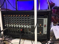 二手 德國 Behringer PMP2000 POWER MIXER 14軌 數位效果 混音器 含EQ 街頭藝人夠用