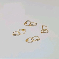 MATA Baby Gold Earrings Per Eye (6K Real Gold)