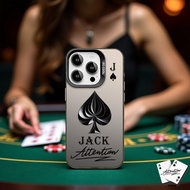 Game card Case 《J11》Jack spades iPhone 14 15 Pro MAX 11 13 12 Pro XR XS MAX 7 8 6S Plus 7Plus 8Plus