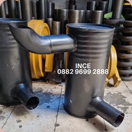 MUFFLER # MUFLER / Knalpot Komatsu 6738 - 11 - 5510 # PC200-7
