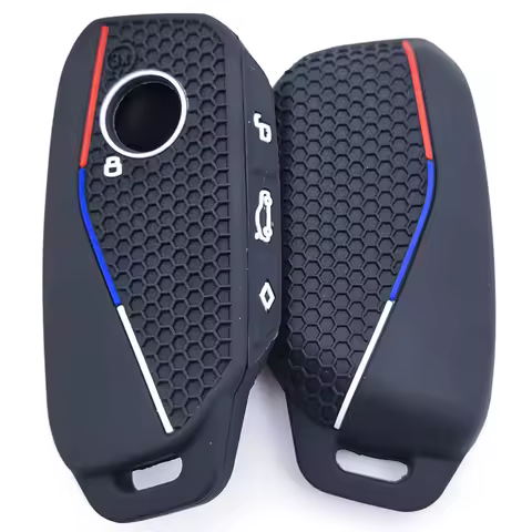 Silicone Car Key Case Cover Shell Fob for BMW I7 X7 G07 LCI IX I20 X1 U11 7 Series G70 G09 XM U06 G8