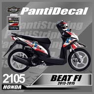 Sticker List Body Motorcycle Honda beat Fi 2013 2014 2015- Accessories beat 2013-2015 Decal Full Body Cool Variation