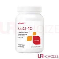 GNC - 輔酶Q10精華膠囊 100MG（120粒）（8330）（平行進口）