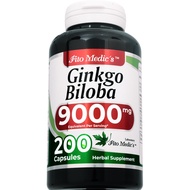 Lab | ginkgo biloba |200 capsules |9000 mg| ginkgo supplement | ginko biloba pills| ginkgo biloba su