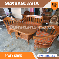 [Teak Wood]Kerusi jati Betawi Lenong / Kerusi Jati jepara/ Sofa set Jati Kerusi jati Betawi Lenong / Kerusi Jati / Sofa set Jati