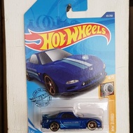 Hot WHEELS' 95 MAZDA RX 7 Blue