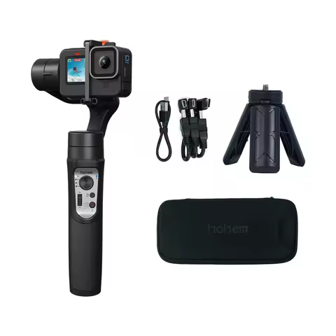 Hohem ISteady Pro 4 Gimbal For GoPro 12/11/10/9/8/7/6 DJW OSMO Insta360 One R Action Camera 3-Axis H