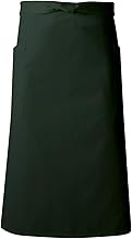 KOEI KR80 Long Apron, Made in Japan, Length 29.1 inches (74 cm), Water Repellent, Anti-Static, Firm Thickness, Heat Resistant, Unisex