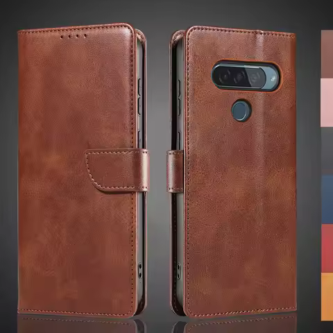 Wallet Flip Cover Leather Case for LG G8 G8s ThinQ / G8x ThinQ Pu Leather Phone Bags protective Hols