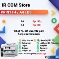 Print F4 A4 B5 75, 80 and 100 gsm