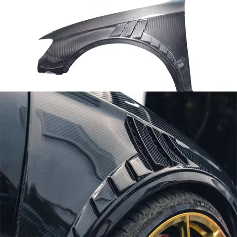 Auto Body System Car Parts Bodykit Carbon Fiber Fender for Audi A4 B9，Perfect installation