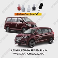 CAT OLES PENGHILANG BARET MOBIL SUZUKI WARNA DIJAMIN SAMA PERSIS NAMA WARNA: BURGUNDY RED PEARL ( M