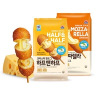 [SAJO]Crispy Mozzarella Cheese and Fish Sausage Corndog (400g - 5 Pcs) [Korean]