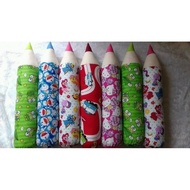 Cute children's character pencil bolster, children's pencil bolster