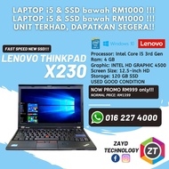 Laptop Lenovo Thinkpad X230|New Promo RM 999