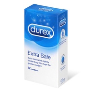 Durex Extra Safe 12s Pack Latex Condom