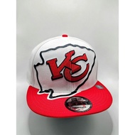 Kansas City Chiefs Oversized Logo 9FIFTY Snapback Hat