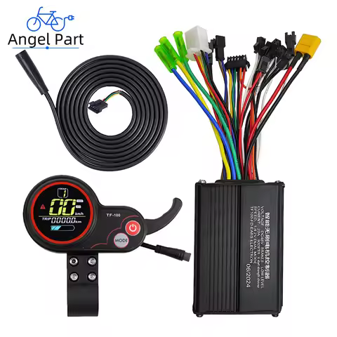 48V 20A 500W Brushless Motor Sine Wave Universal Controller TF-100 TF100 LCD Display Throttle Kit fo