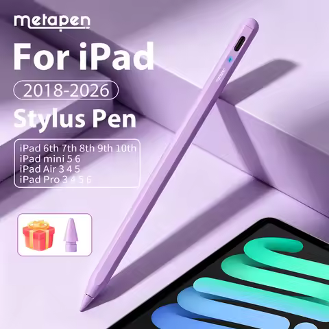For Apple Pencil A8 iPad Pencil, MetaPen A8 0.1mm Pixel Precise Stylus Pen for iPad Pro11 12 Mini 6 