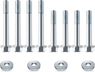 12Pcs Engine Stand Bolt Kit. M10-1.5 Engine Stand Bolt Flange Kit Compatible with LSX LS LS1 5.3L 4.