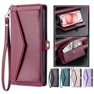 For OPPO Reno 13 12 Pro 12F 11 11F 10 Pro Plus 8Z 7Z 6Z 5Z 4G 5G Wallet Phone Case Luxury Card Slot 