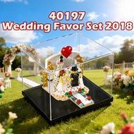 Dustproof Acrylic Display Box 透明展示收纳盒 Kotak Penyimpanan Serbaguna For Figure For Lego 40197 Wedding 