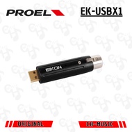 Proel EIKON EKUSBX1 - Universal XLR to USB Audio Converter