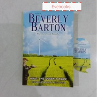 Preloved Novel What She Doesn't Know - Beverly Barton