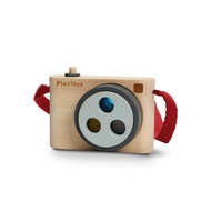 ของเล่นไม้ แปลนทอยส์ กล้องถ่ายรูปเลนส์หลากสี มีสายคล้องคอ PLANTOYS COLORED SNAP CAMERA