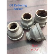 GI Reducing Socket 40mm 1-1/2" / GI Fitting