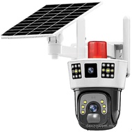 Solar Camera WiFi V380 Solar Monitor 360 Degree Mobile Phone Remote Outdoor Night Vision Panoramic H