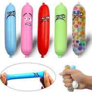 Fun Ham Sausage Hot Dog Antistress Squeeze Strech TPR Squishy Stressball Decompression Toys For Kids Adults Fidget Toy AK420