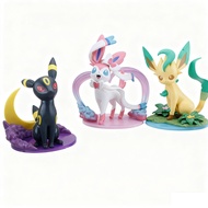 Pokémon Merchandise Eevee Family Fairy Eevee Figurine Desktop Decoration Pokémon Merchandise