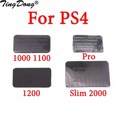 10pcs For PS4 Slim PS4 slim 2000 /1000 1100/1200/pro console Label Sticker Housing Shell Sticker Lab