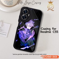 HP Realme C55hp Realme C55 ANIMEJJTSU Motif 02 Latest Cool Cute Character Cute Anime Anime Character