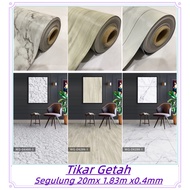 Baru Colak Tikar Getah 20m x 1.83m (6 kaki) Tebal 0.4mm Tebal PVC Vinyl Carpet Flooring Rug Mat-Read