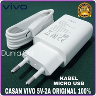 CHARGER VIVO Y12 Y15 VIVO Y17 USB MICRO ORIGINAL 100%