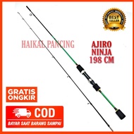 Fishing rod ul ultralight ajiro ninja 198 cm