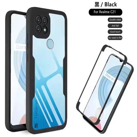 360 Full Cover Case For OPPO A52 A53 A53S A54 4G A54S A55 Shockproof Screen Protector Phone Case For