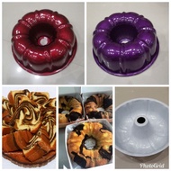 Marble cake pan, non-stick teflon chiffon pan, diameter 25.5cm x 9cm