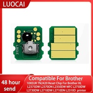 การรีเซ็ต TN2420 10XEUR สำหรับ Brother HL L2375DW L2370DN L2350DW MFC L2750DW L2730DW L2710DW L2710D