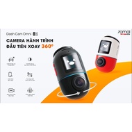 70mai omni X200 dash Cam rotates 360 for remote monitoring and viewing