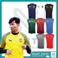 Malaysia sleeveless jersey / harimau malaya training singlet / football kit / gym shirt / jogging su