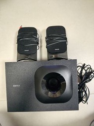 Edifier 2.1 聲道喇叭 9成新