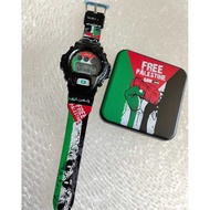 G-Shock Custom PLESTINE DW6900 Watch Set Original Custom Watch Man Jam Tangan Lelaki Digital