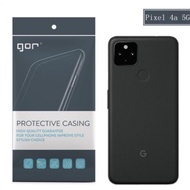 Google Pixel 4A 5G Silicone Case High-End Gor, Transparent, Extremely Flexible, Thin 0.4mm
