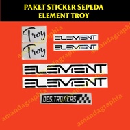 Troy Destroyer Element Sticker Package