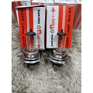 Harga 2pcs H4 100% original sakura 12v35w h4 bulb depan front bulb Tzm150 tzm-150 tzm fz fz150 fz-15