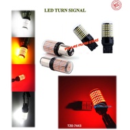 1pc Super Bright Signal LED 1156 7440 144SMD LED CANBUS LED 7440 Turn Signal Lampu Signal Brake ligh